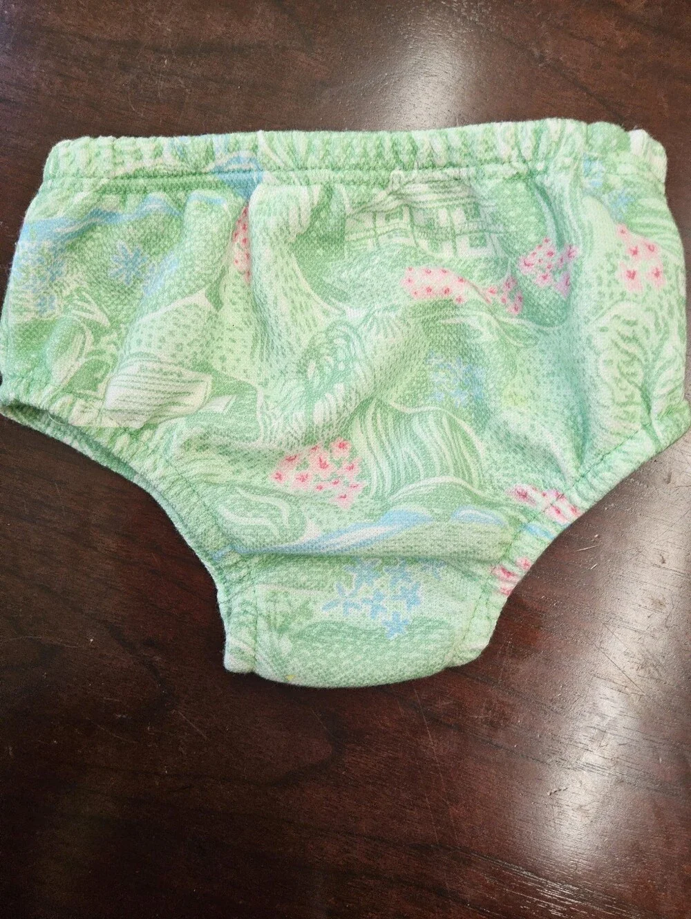 Masters Green and Pink Baby Girls' Romper